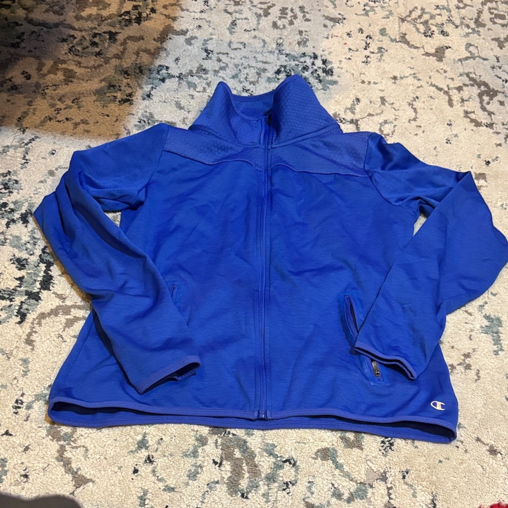 Champion Royal Blue Zip-Up Jacket